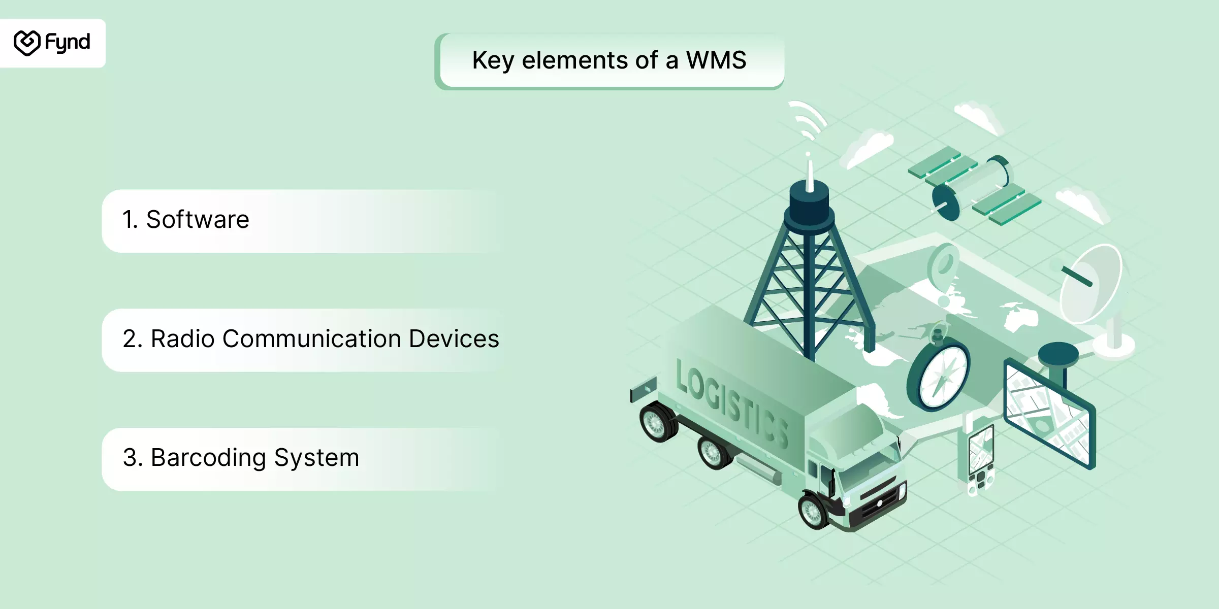 Key elements of a warehouse management system