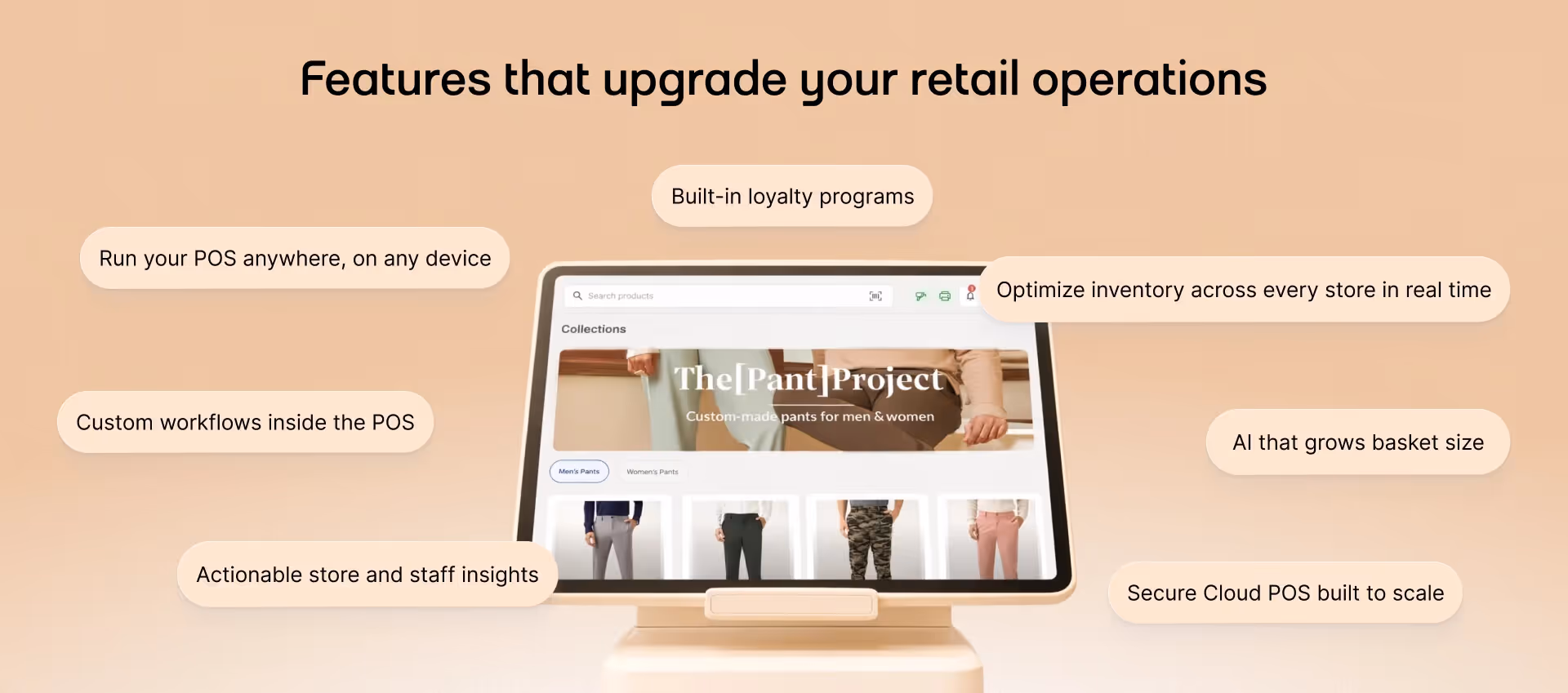 An image showing POS terminal with features that scale business