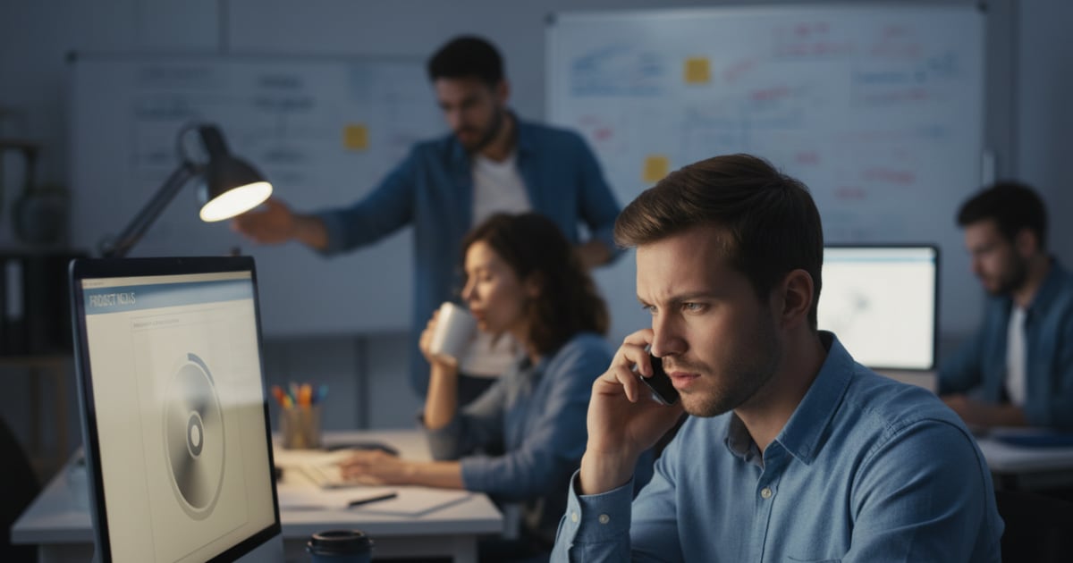 Frustrated employee slow IT support impact