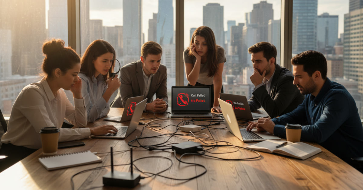 Team facing VoIP outage impact