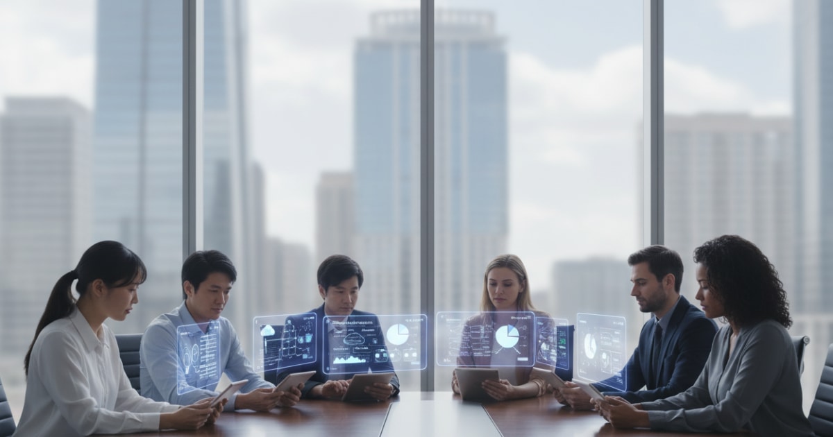 Diverse team addressing Cloud Skills Gap