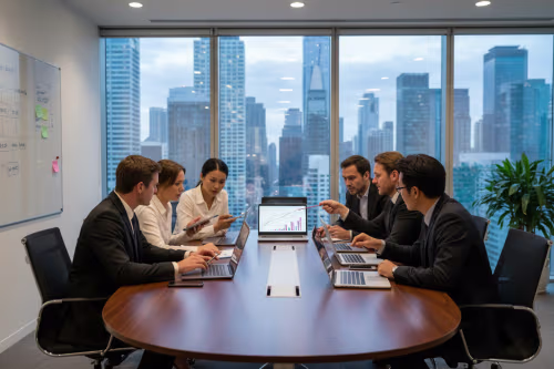 Team analyzing First Response vs Resolution Time