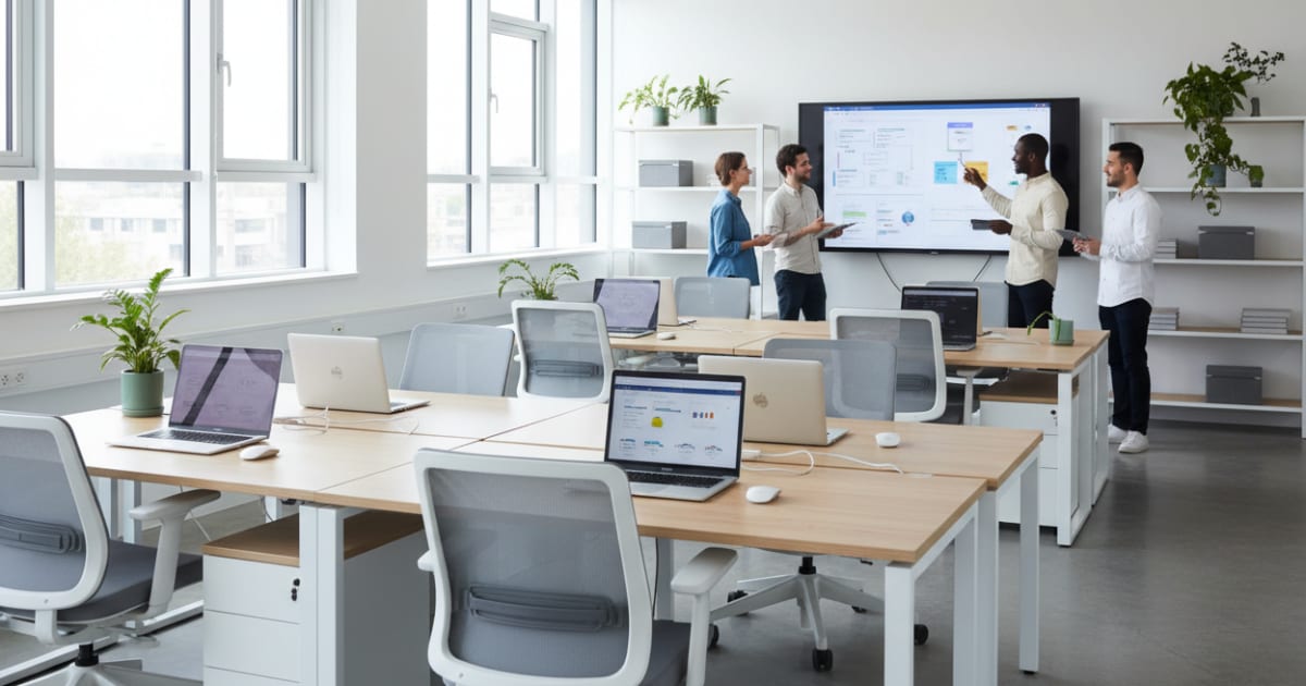 Standardized IT environment workspace calm