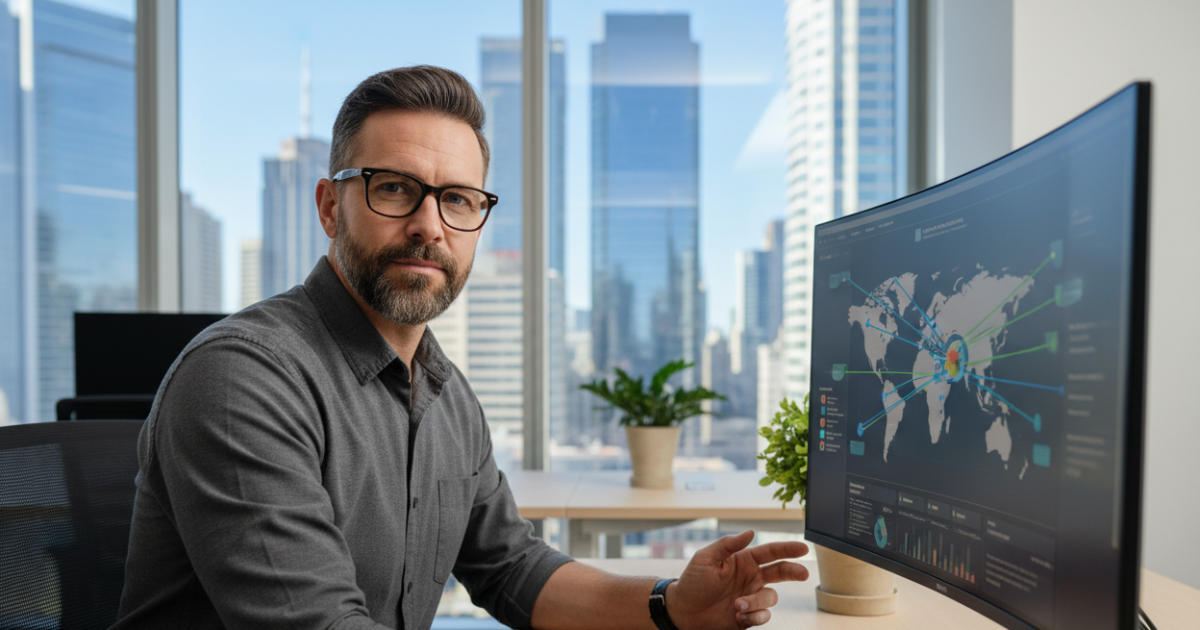 IT professional reviewing cloud security risks