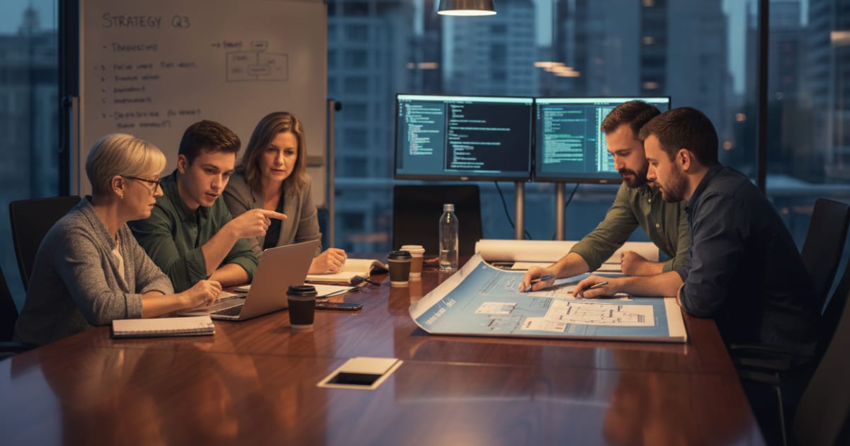 Co-Managed IT Model team collaboration