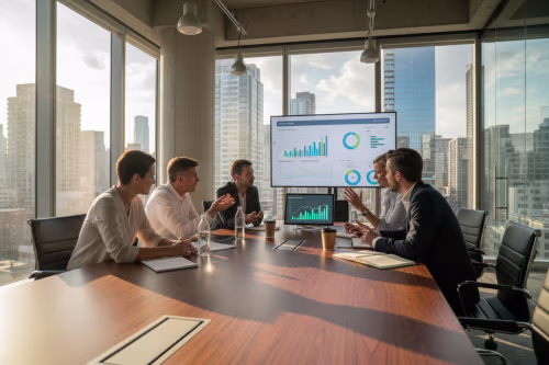 Benefits of Co-Managed IT meeting