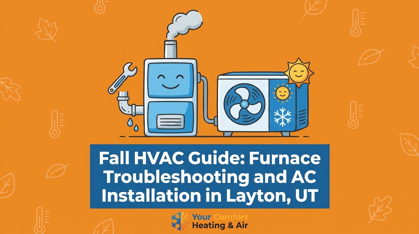 Fall HVAC Guide: Furnace Troubleshooting and AC Installation in Layton, UT