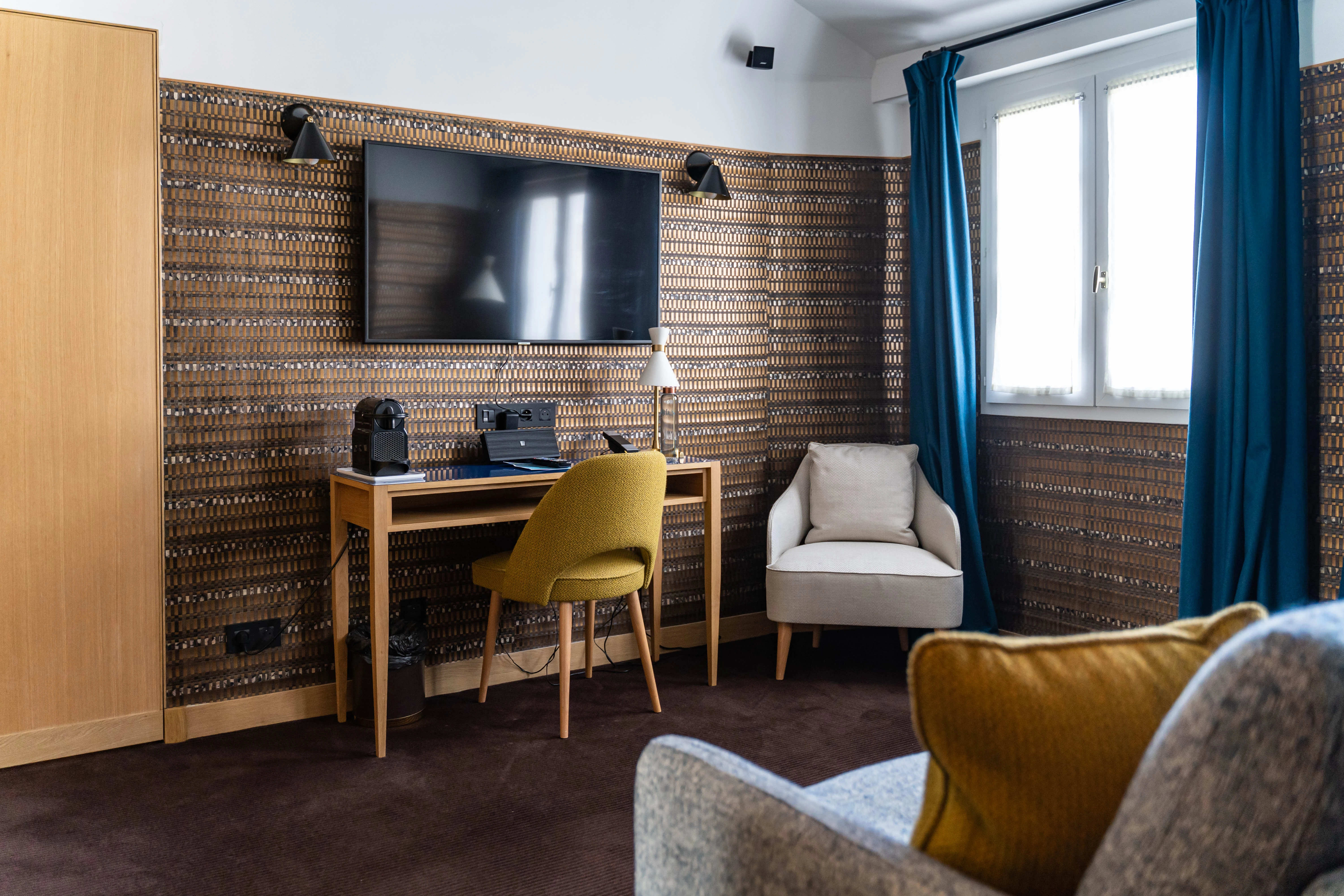 Salon de la Suite Exclusive Hôtel Artus Paris Saint-Germain-des-Près Hôtel 4 Étoiles
