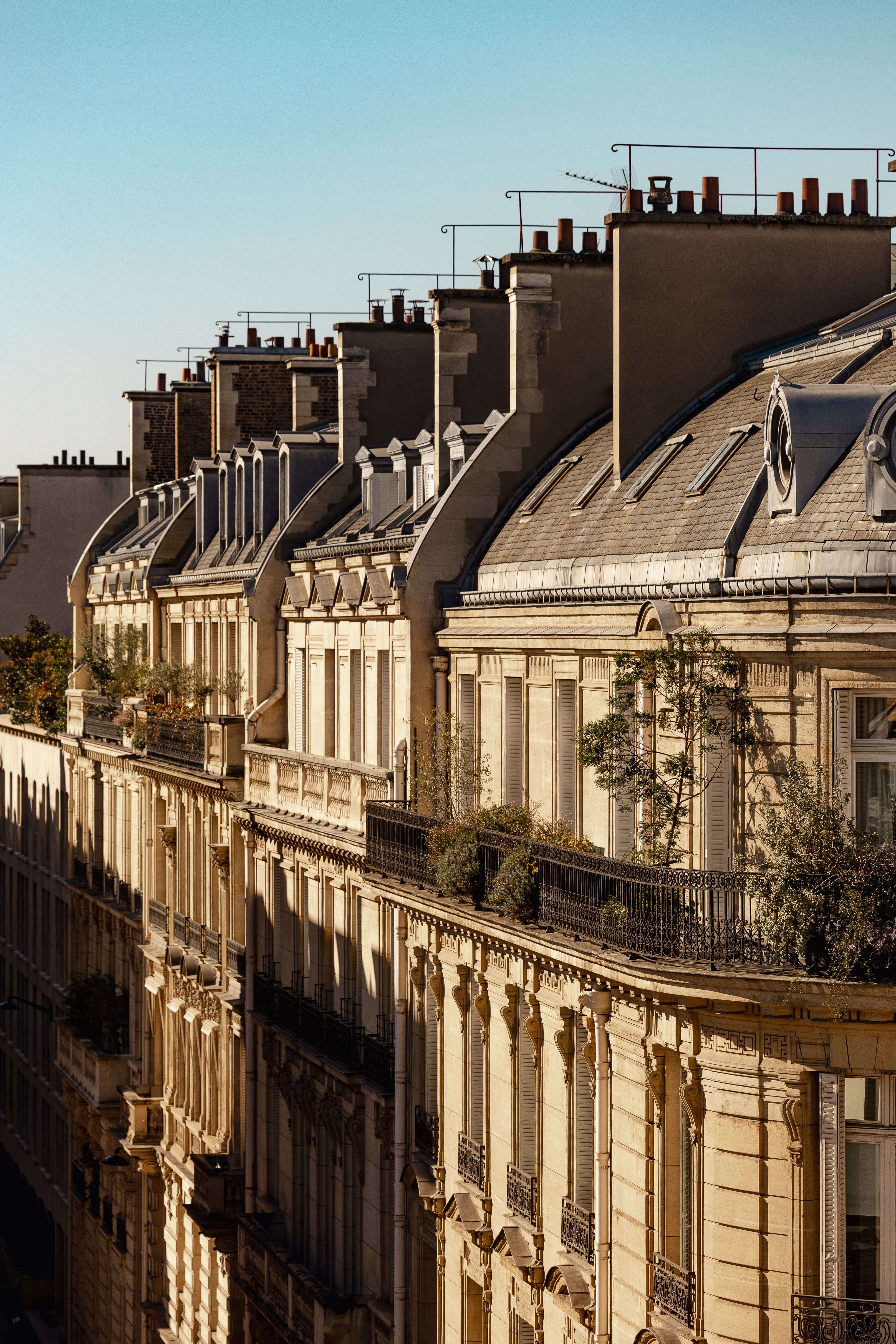 Balcon de l'hôtel avec vue sur Paris, Bourgogne and Montana Paris