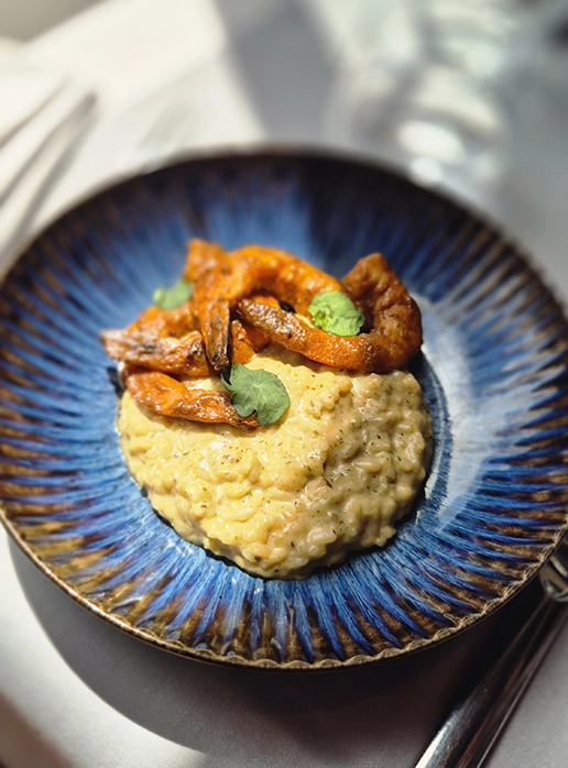 risotto gambas