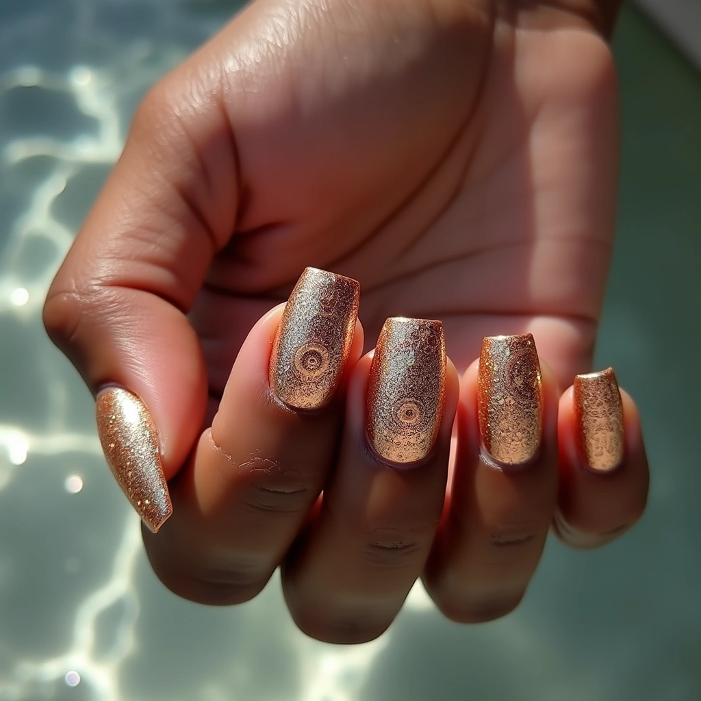 Bohemian Copper Glow