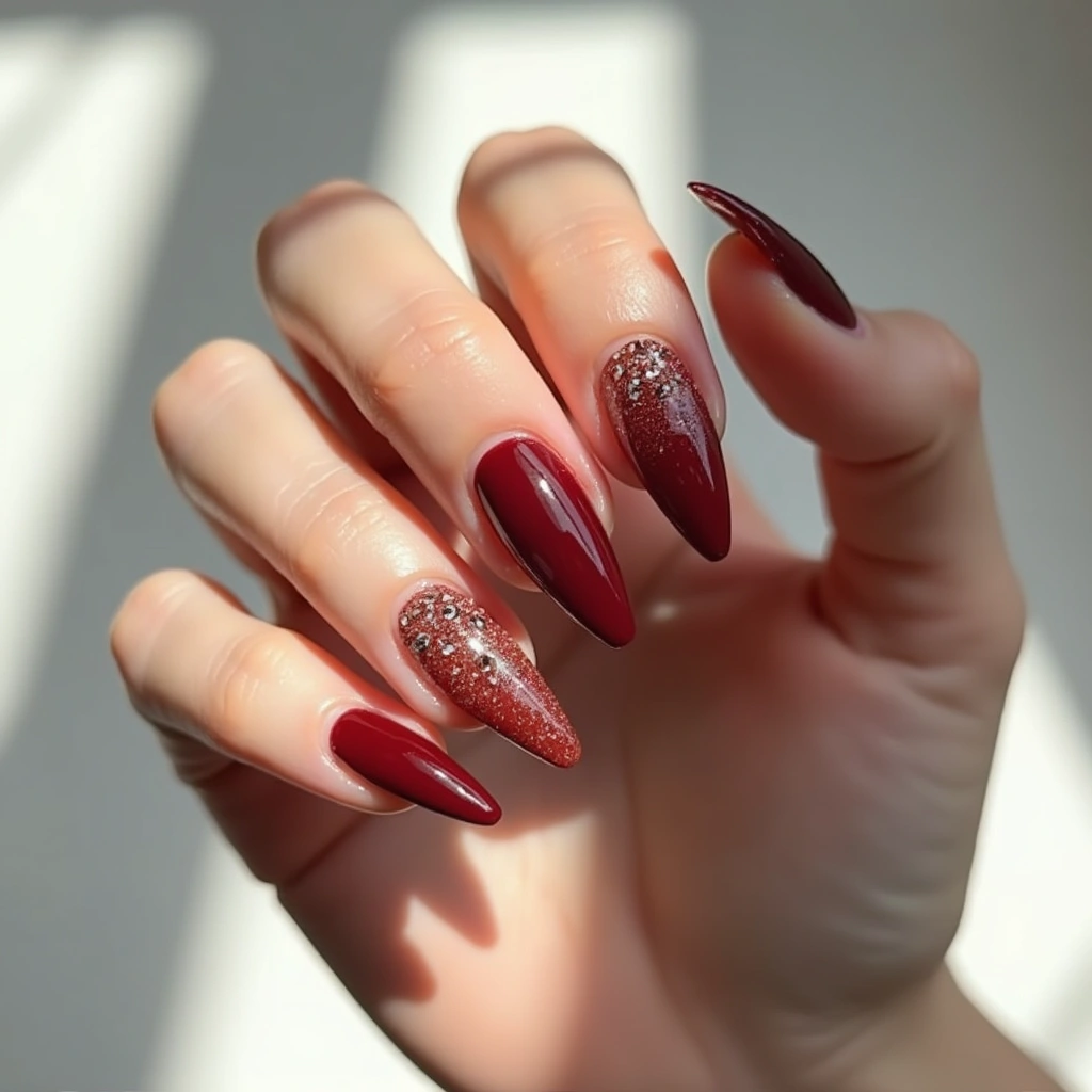 Glamorous Cherry Cola Ombre