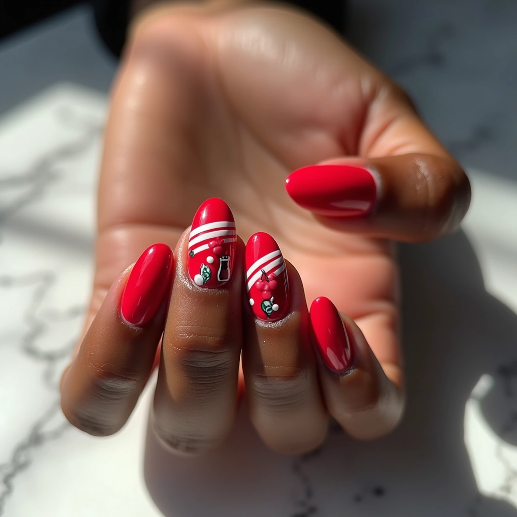 25 Cherry Cola Nail Designs You Must Try in 2025