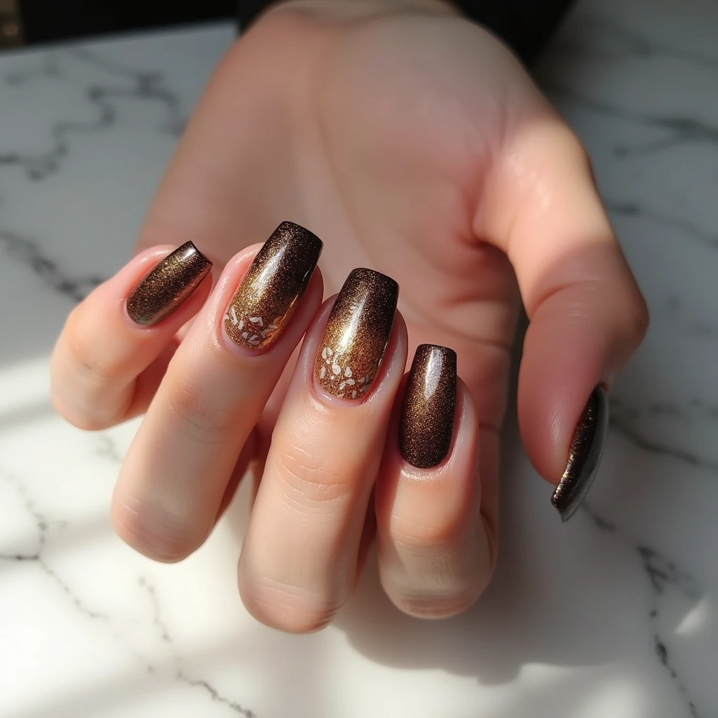 Bronze Champagne Ombre