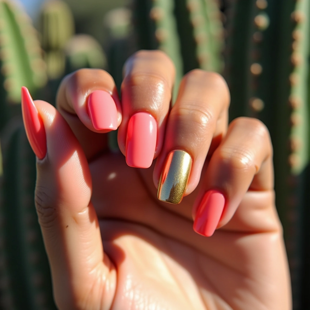 Luxurious Coral Pink Jelly