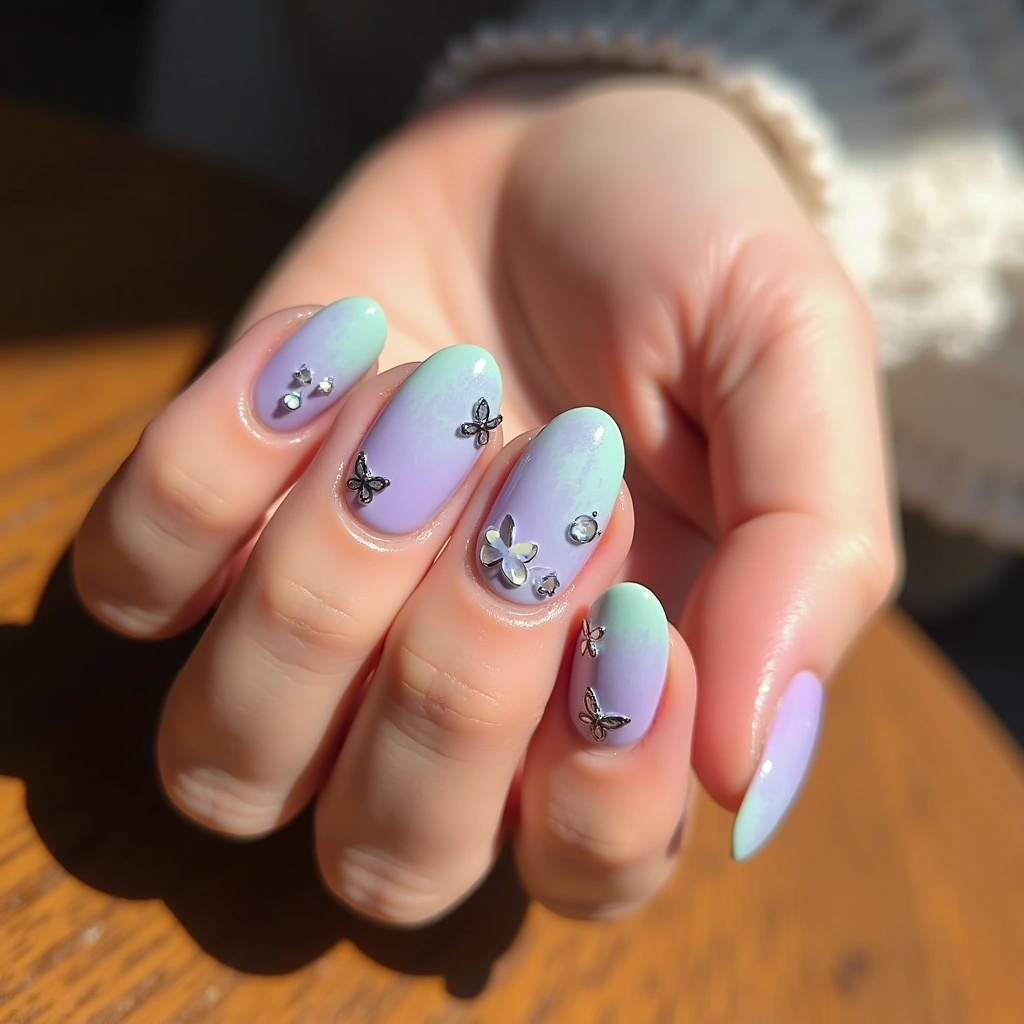 Butterfly Chrome Ombre
