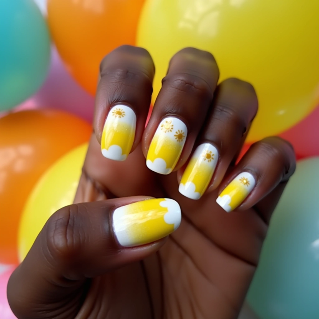 Cheerful Chrome Ombre