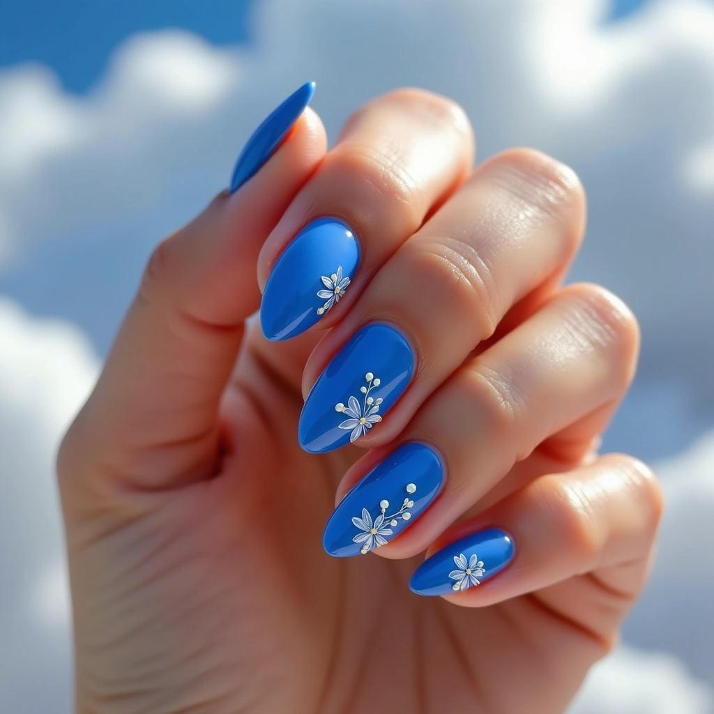 Romantic Sapphire Florals