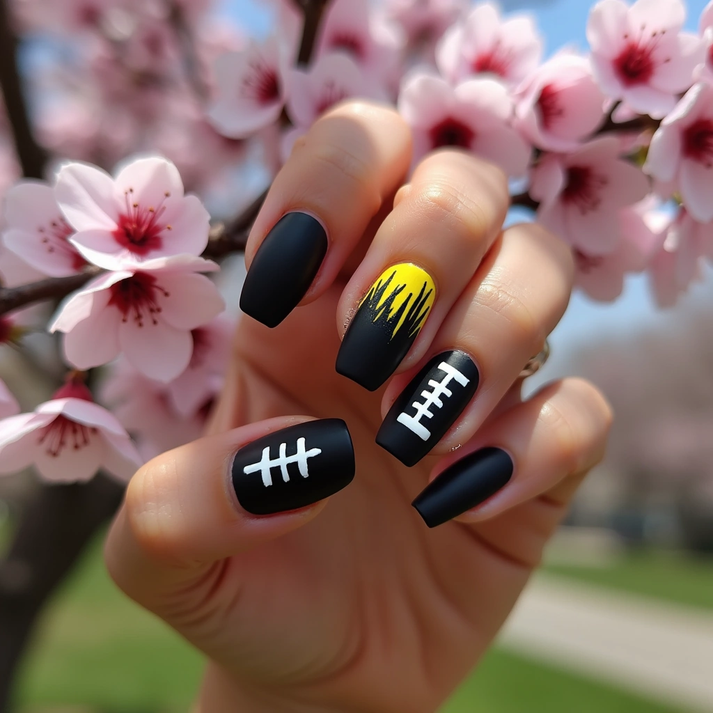 Bold Football Flair