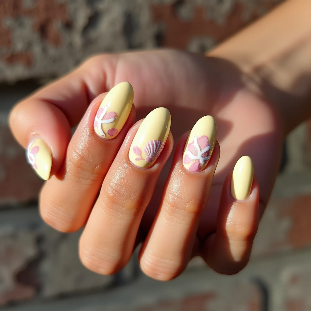 Floral Seashell Freshness