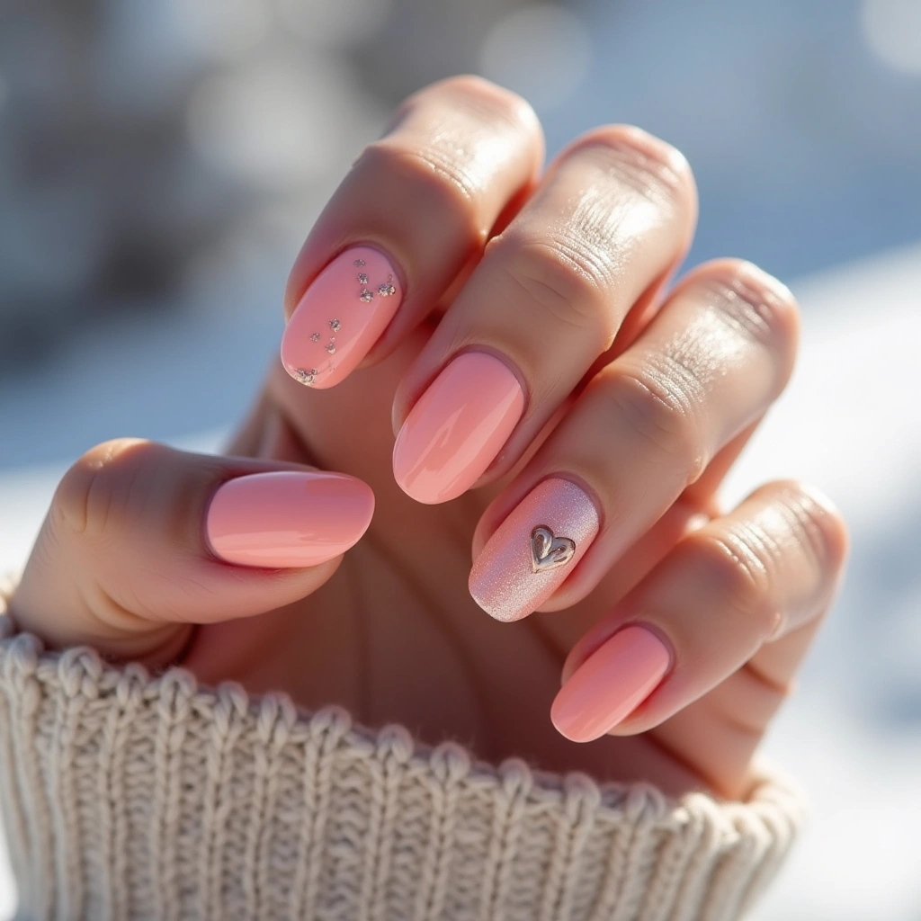 Romantic Champagne Hearts