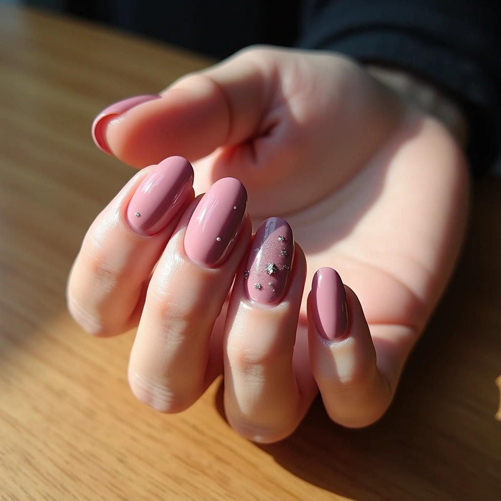 Elegant Dusty Shimmer
