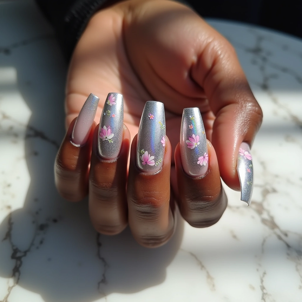 Holographic Platinum Blooms