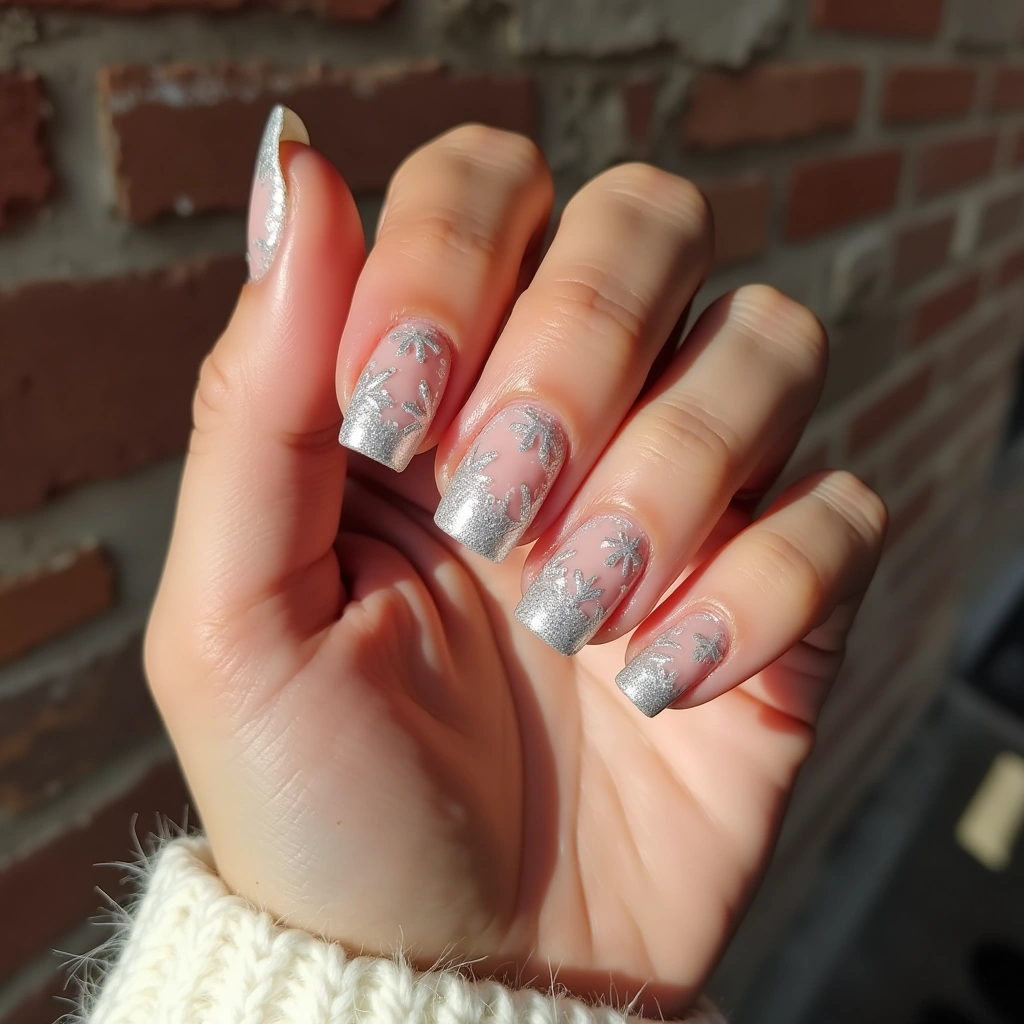 Snowflake Nude Christmas French