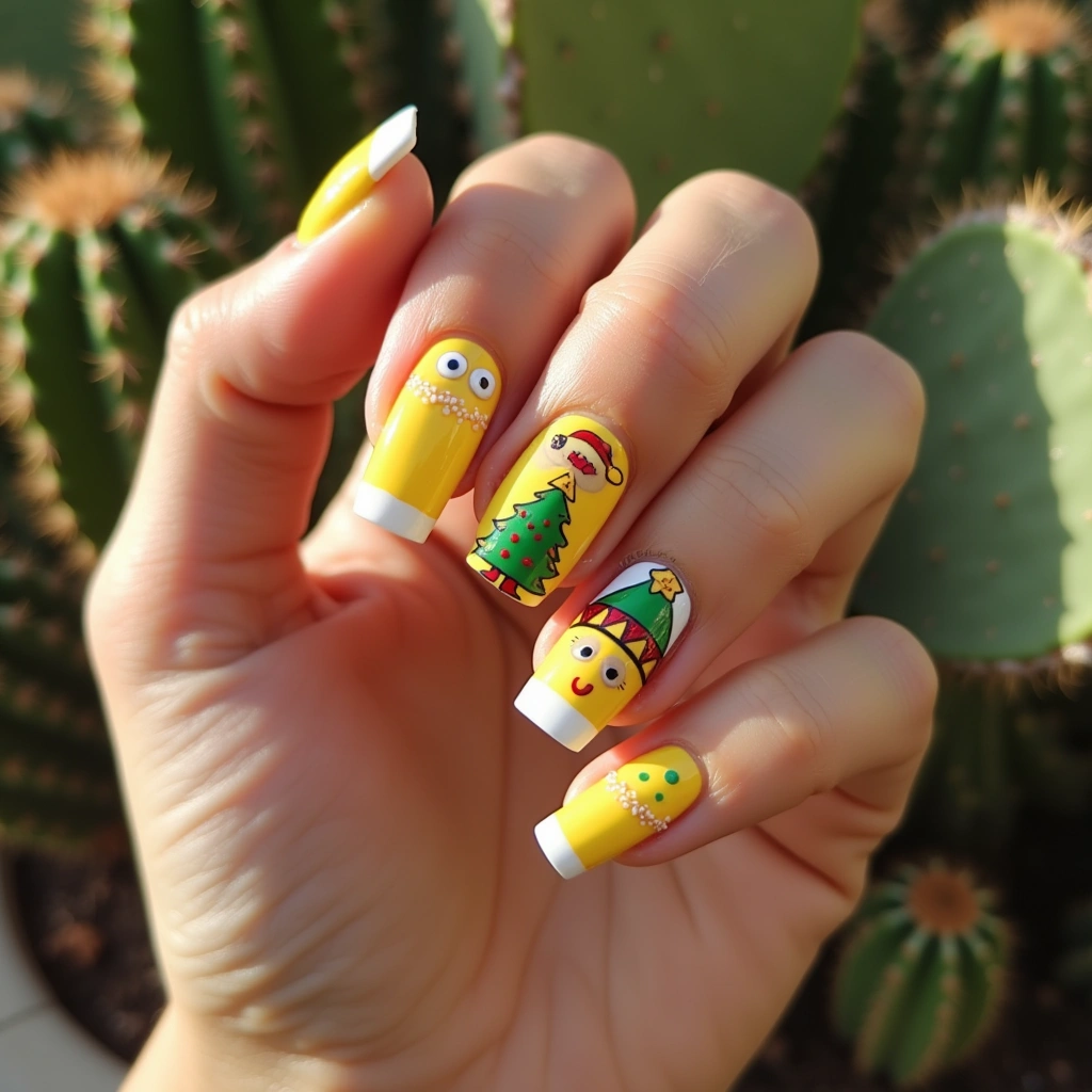 Elf Yellow Christmas French
