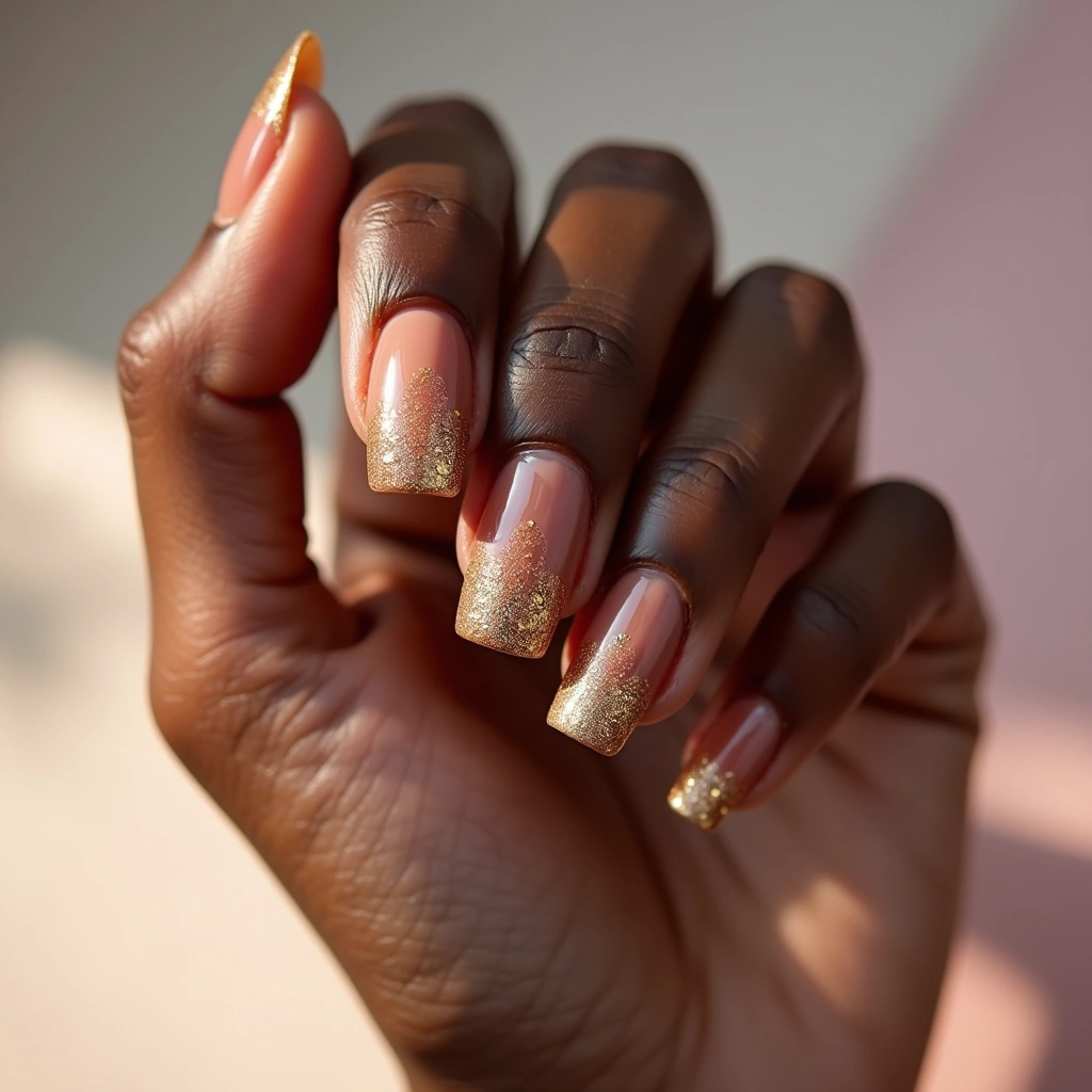 Glamour Gold Ombre