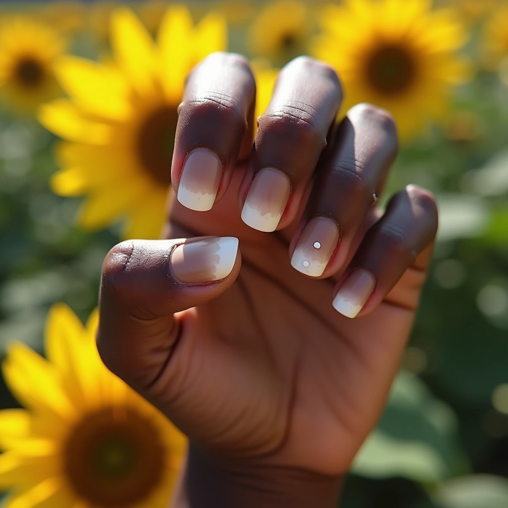 Minimalist Cocoa Ombre