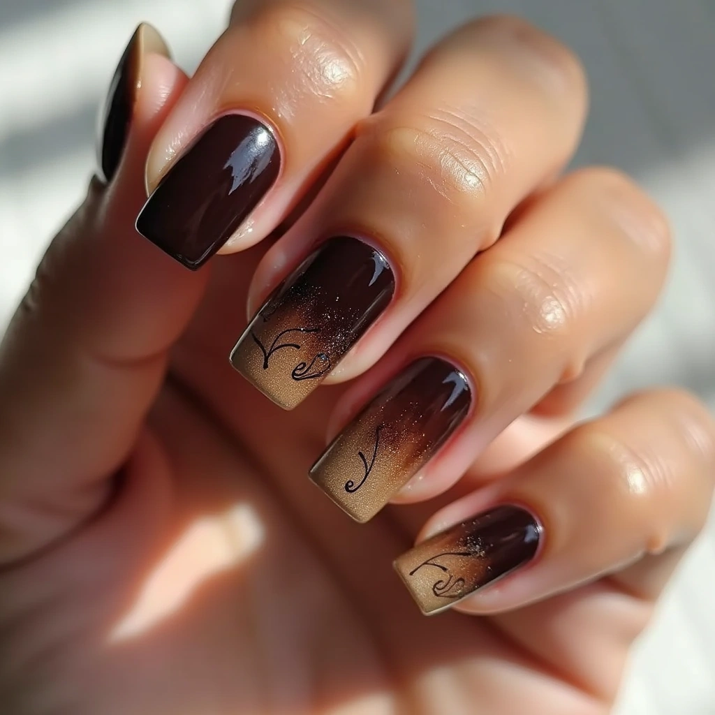 Swirl Espresso Ombre