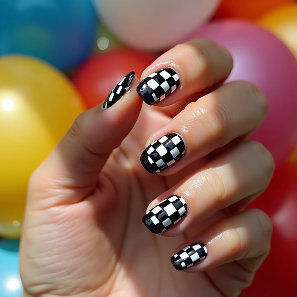 Striking Modern Checkered