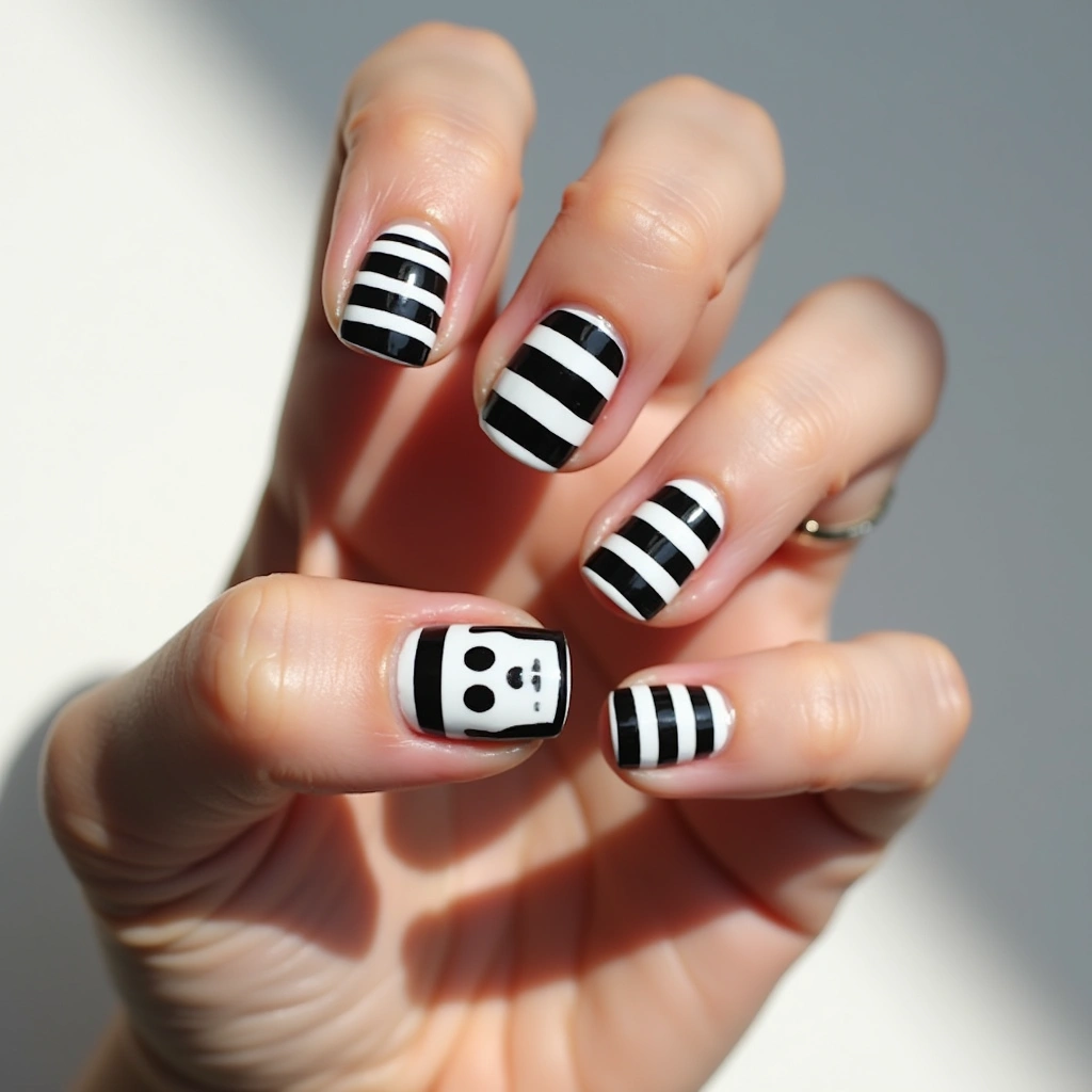 Striped Ghostface Accent