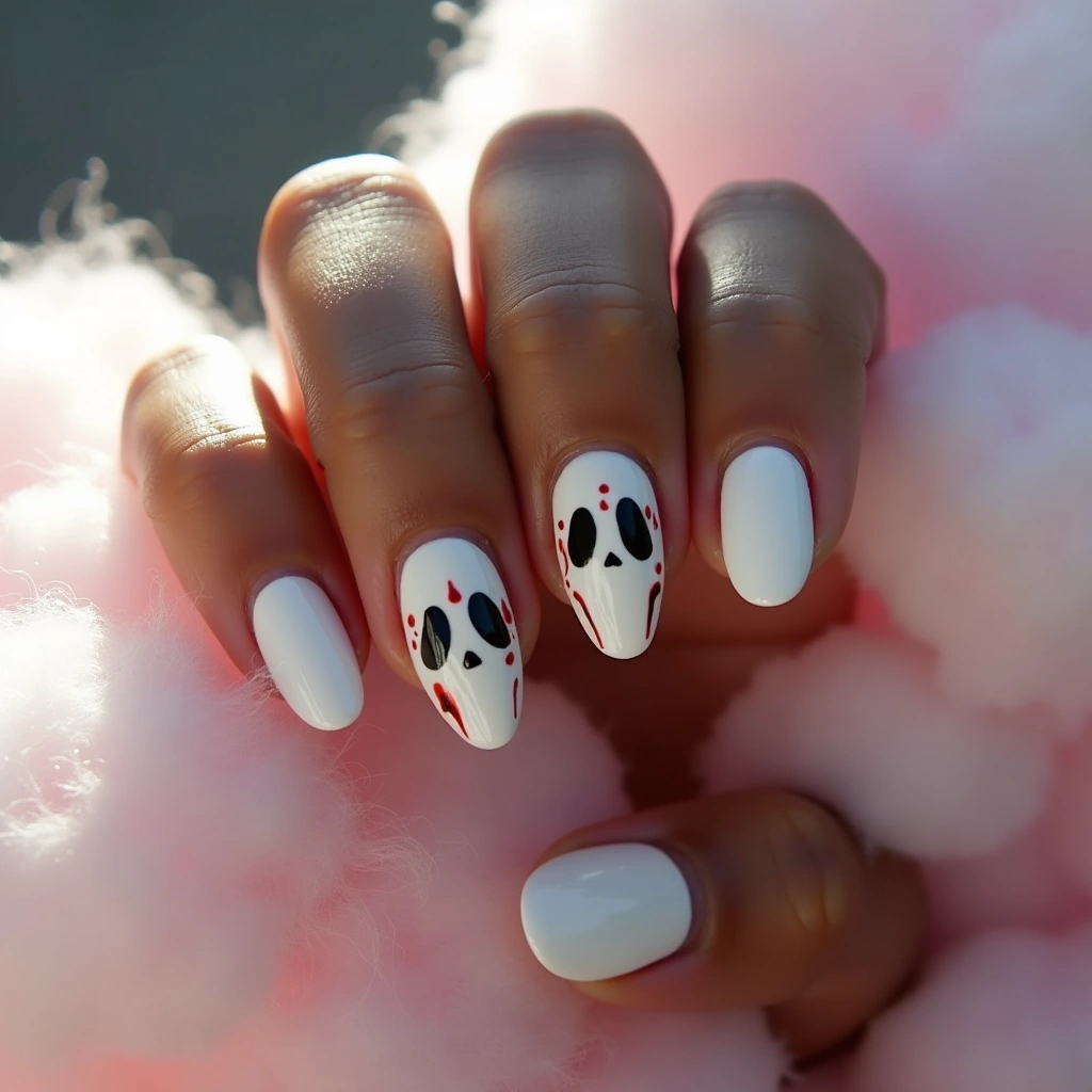 Chilling Ghostface Splatters