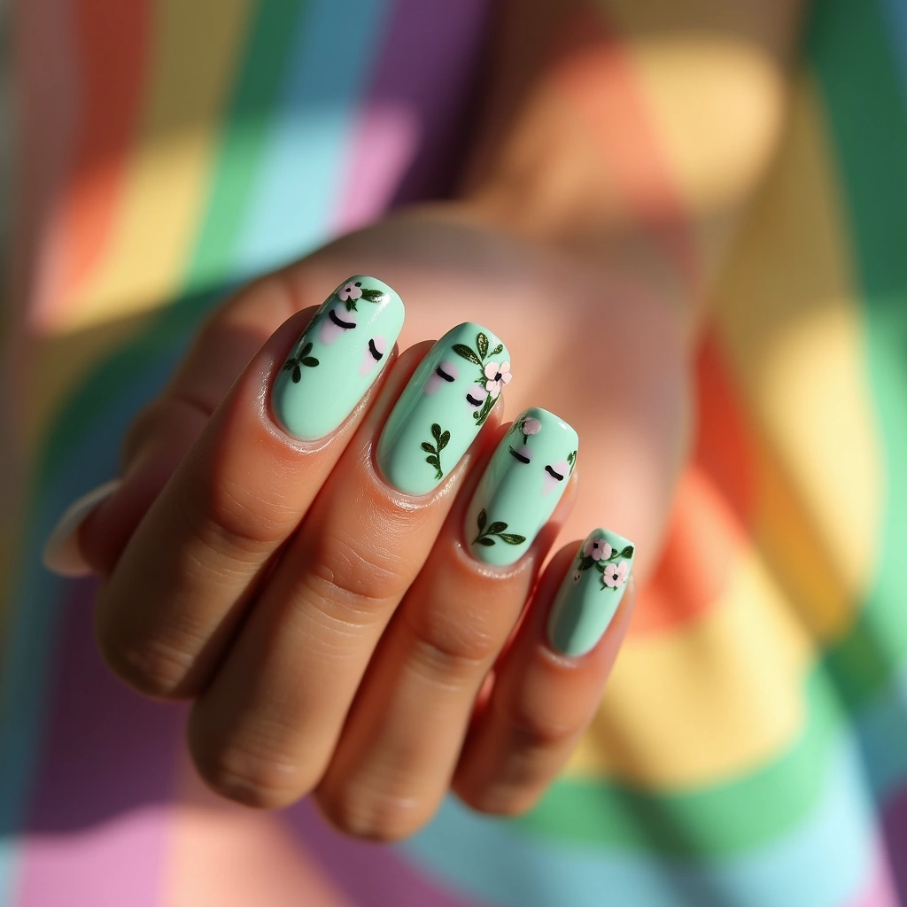Floral Ghostface Contrast