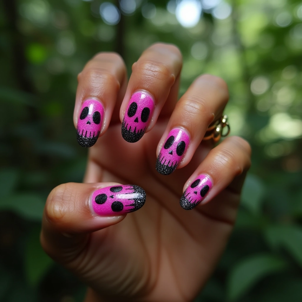 Bold Fuchsia Ghostface