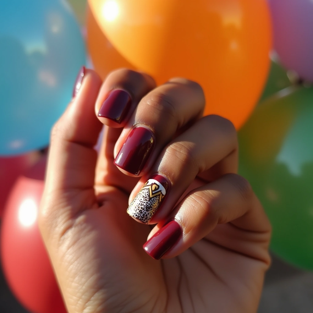 Modern Brown Acrylic