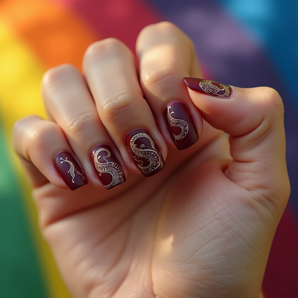 Burgundy Vintage Timekeepers