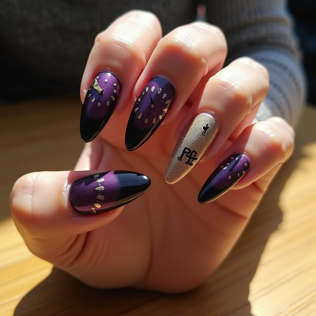Purple Golden Gradients
