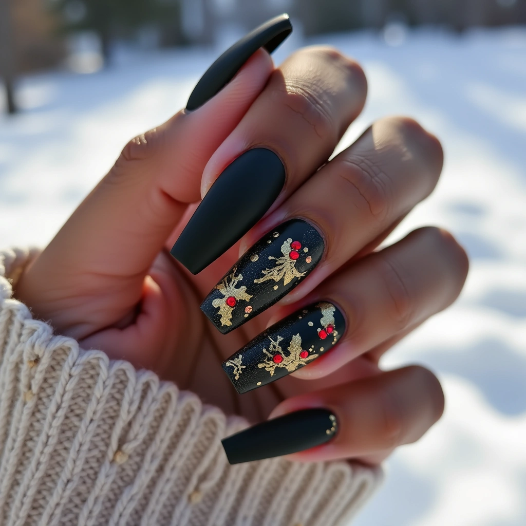 Chic Holly Contrast