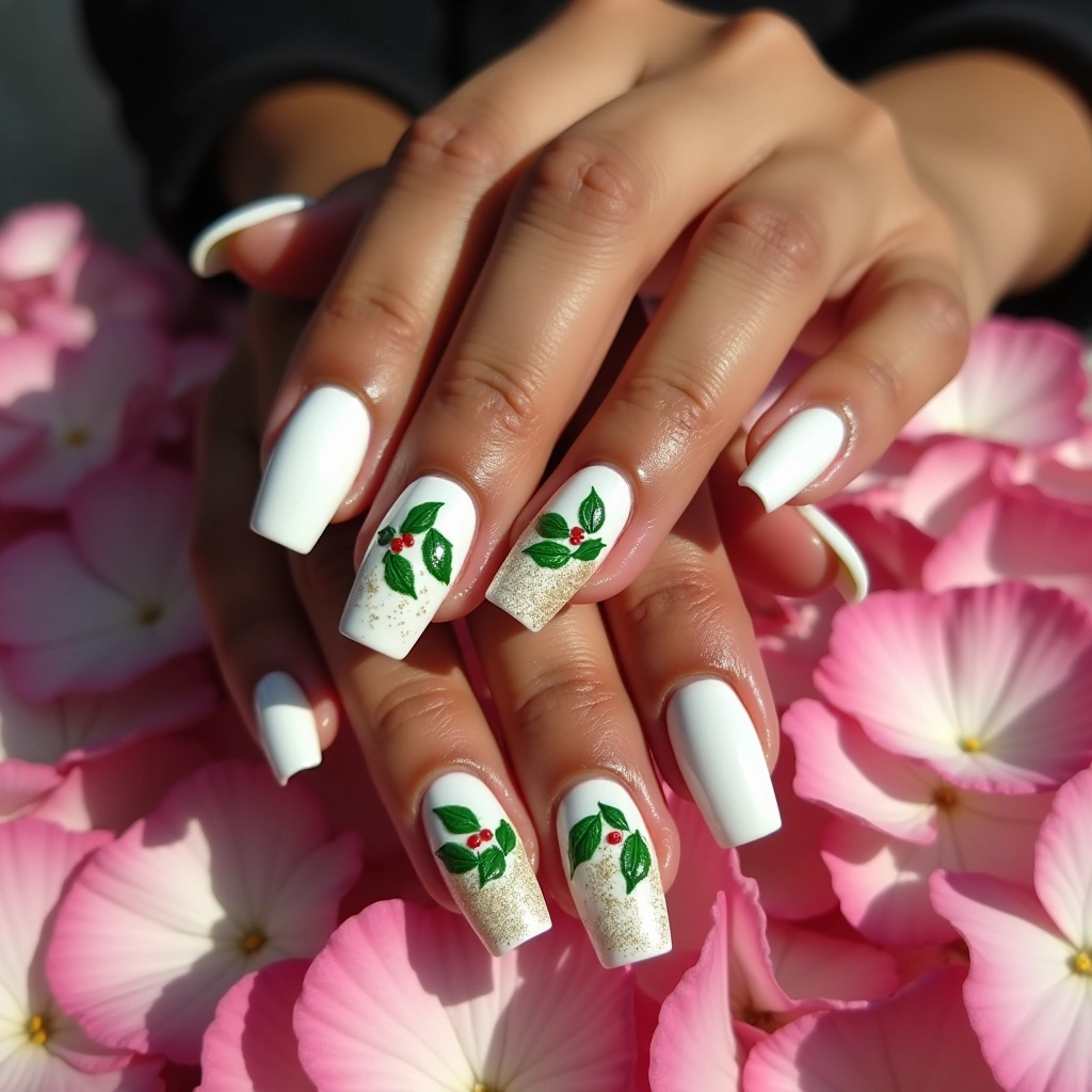 Bold Holly Glitter