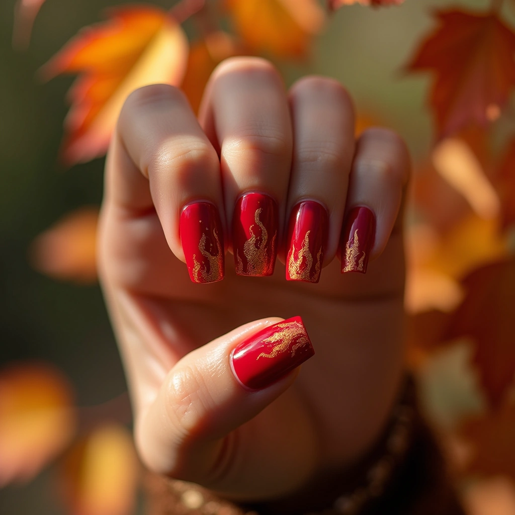 Fiery Red Brilliance