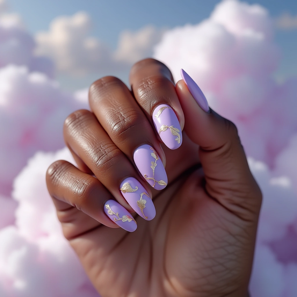 Elegant Lavender Shine