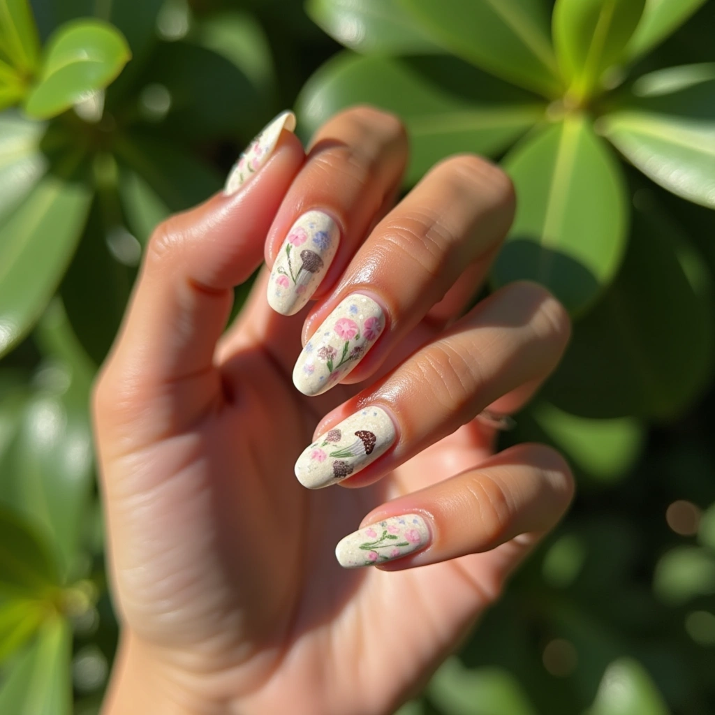 Vintage Mushroom Lace