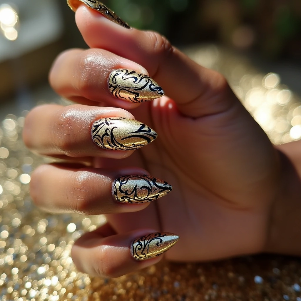 Tribal Gold Blaze