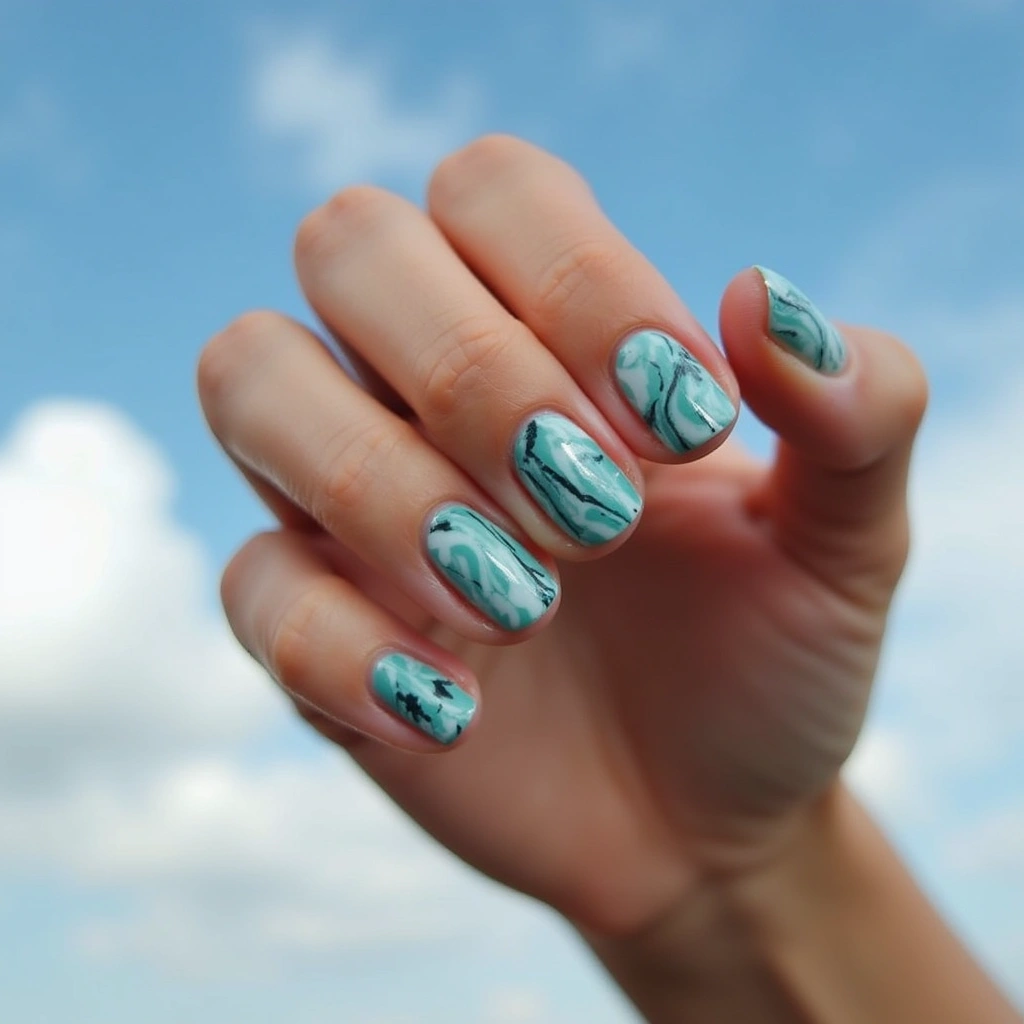 Fluid Blue Aura