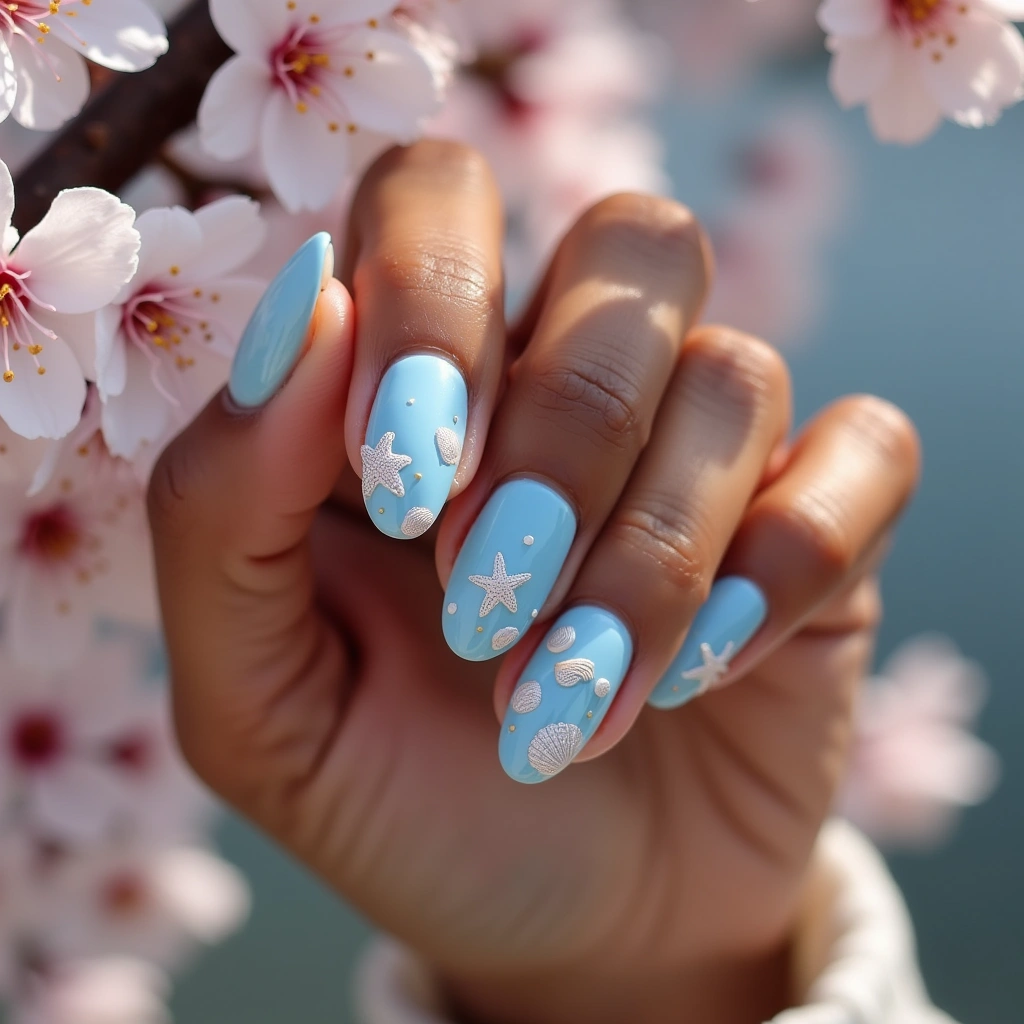 Beachy Blue Aura