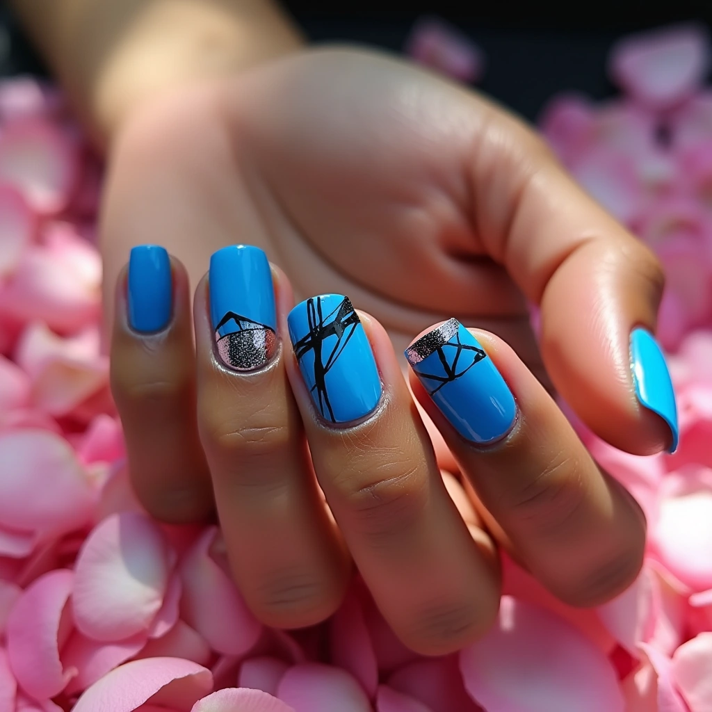 Modern Blue Aura