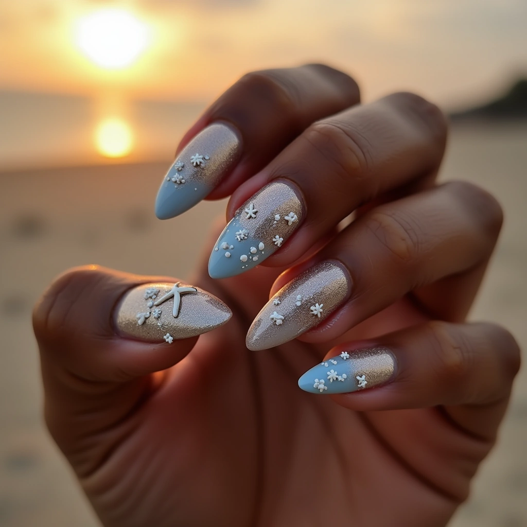 Starlit Seashell Fantasy